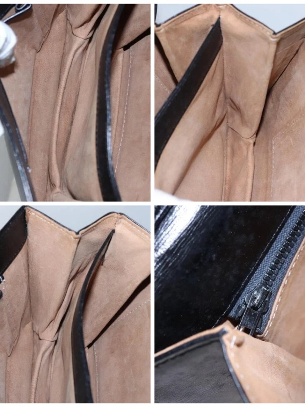 SAINT LAURENT Shoulder Bag Leather Black Auth - Picture 15 of 16